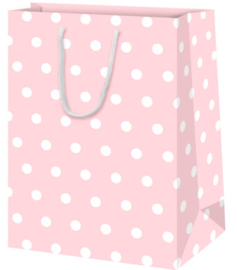 Cadeau-/geschenkverpakking Pasen 'Stippen'