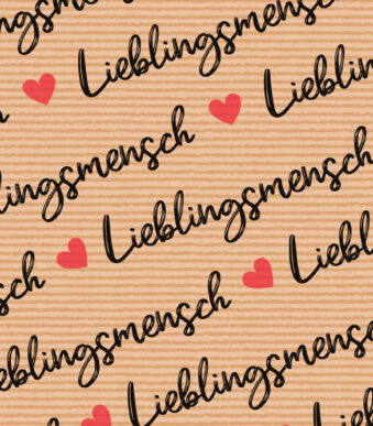 Cadeaupapier rol 'Favoriete persoon'