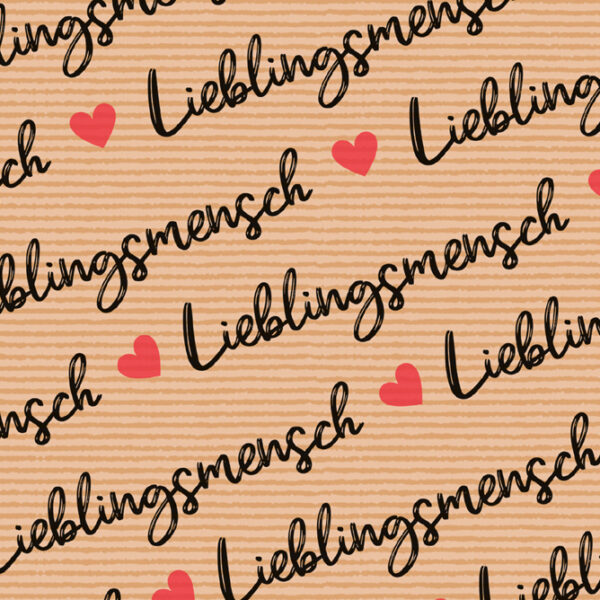 Cadeaupapier rol 'Favoriete persoon'