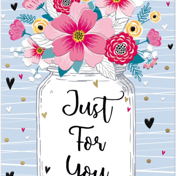 Gouden wenskaart 'Speciaal voor jou'