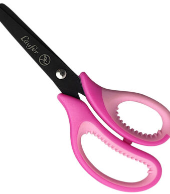 Ergonomische knutselschaar, 130 mm, roze