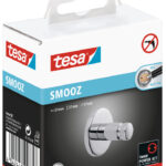 Chroom handoekhaak Smooz, inclusief lijmoplossing