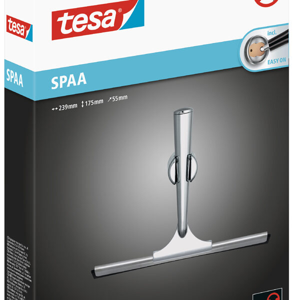 tesa Douchecabinereiniger met houder