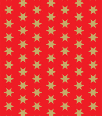 Herma kerstdecoratie stickers 'Sterren', 8 mm, goud