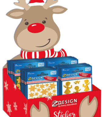 Avery Zelfklevende Design Kerstmis-stickers 'Bestseller'