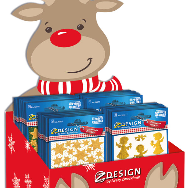 Avery Zelfklevende Design Kerstmis-stickers 'Bestseller'