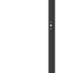 Led-staande lamp 'Larimar', hoogte: 1.997 mm, zwart