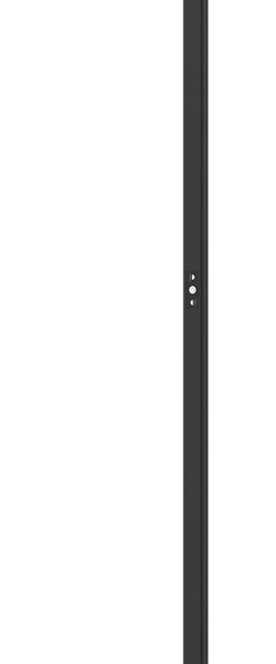 Led-staande lamp 'Larimar', hoogte: 1.997 mm, zwart
