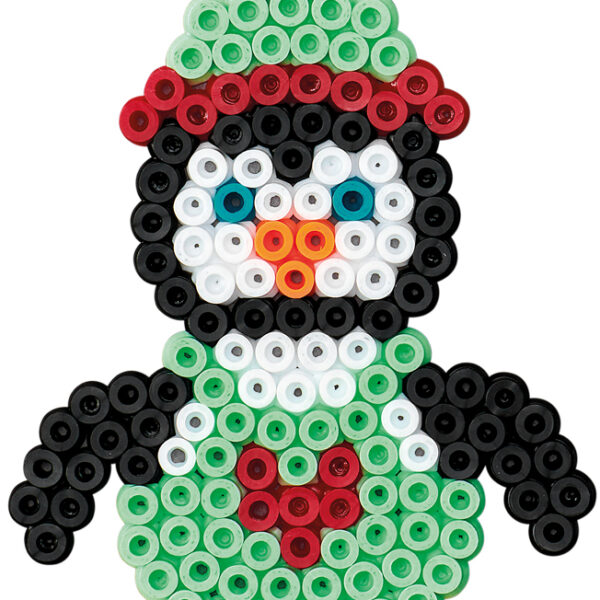 Hama strijkkralen midi 'Pinguïn', op kaart