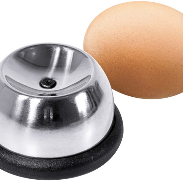 Eierprikker van hoogglans roestvrijstaal