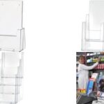 Tafelpresentatiehouder 'the helpdesk', voor 1/3 A4-formaat staand