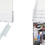 Bureaulesliner 'the helpdesk', A4 staand, 4 vakken