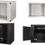 LogiLink 19 inch wandmontage rack, 15 units, antracietgrijs.