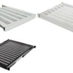 LogiLink 19" Universele Legplank, 1 HoogtEenheid, Uittrekbaar, 1.000 mm