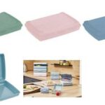 Broodtrommel 'Luca' klikdeksel mini, noordgroen