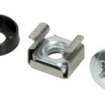 Montagebevestigingsset M6 voor 19" componenten, 20-delig