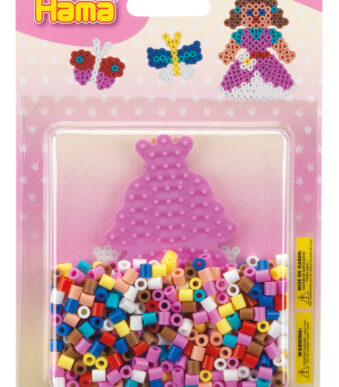 Hama Strijkkralen midi 'Prinses/Vlinder', op kaart