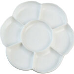 Kleurmengtablet SOLO Goya, kunststof, rond, wit