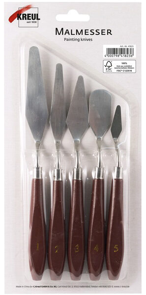 Vleesmes set in assortiment, 5 stuks