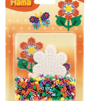 Strijkkralen midi 'Streep-kralen - Bloem', op kaart