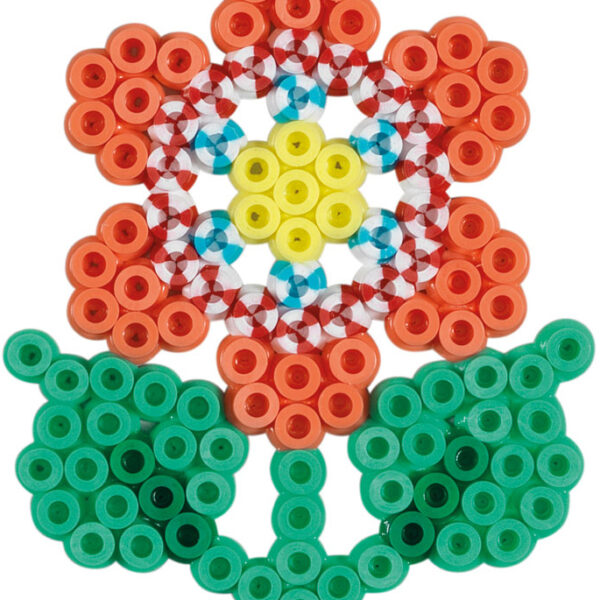 Strijkkralen midi 'Streep-kralen - Bloem', op kaart