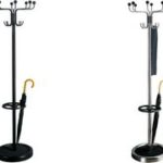 Kapstok Rondo, 8 haken, chroom/zwart