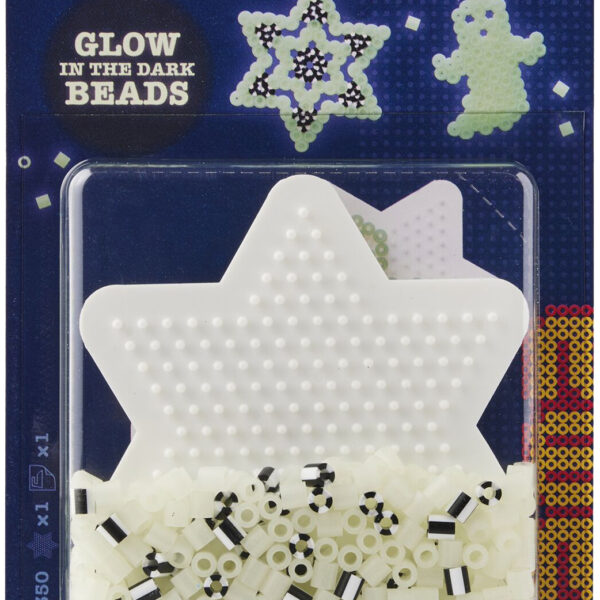 Hama strijkkralen midi 'Oplichtende Ster', im blister