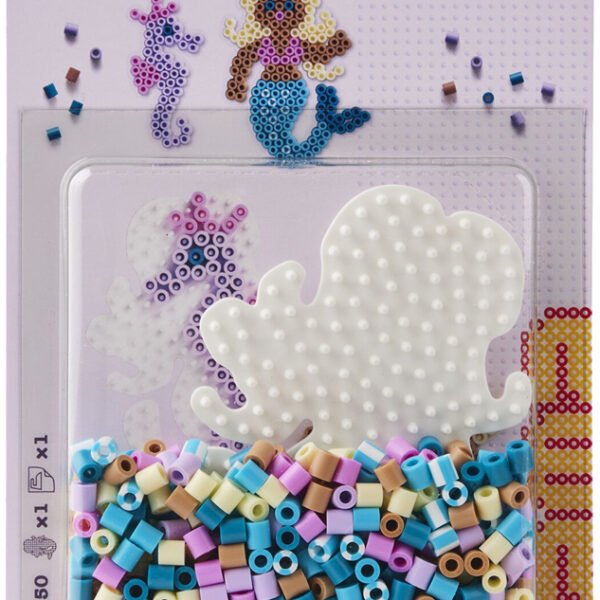 Hama strijkkralen midi 'Zeemeermin', blister