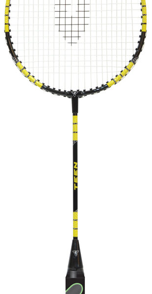 Badmintonracket Talbot Torro Eli Teen, zwart/groen