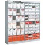 Plastic beschermhoes voor tijdschriftenkast