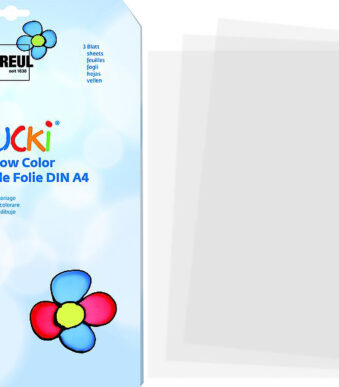 Speciale folie voor raamversiering Mucki, A4 formaat
