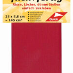 Kleiber Set voor het repareren van scheuren en gaten, helderrood