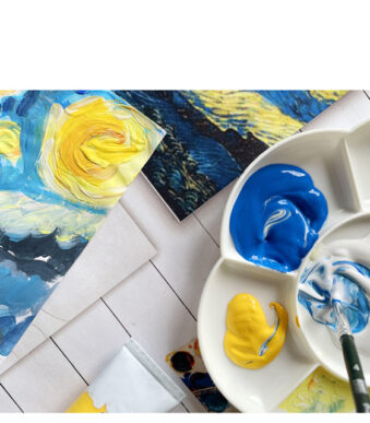 Creatief pakket 'Meestervervalsingsset Sterrenhemel'