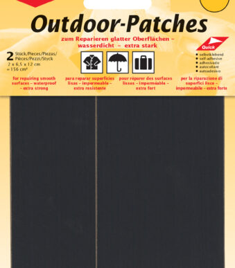 Zelklevende Buitenreparatievlakken, 65 x 120 mm