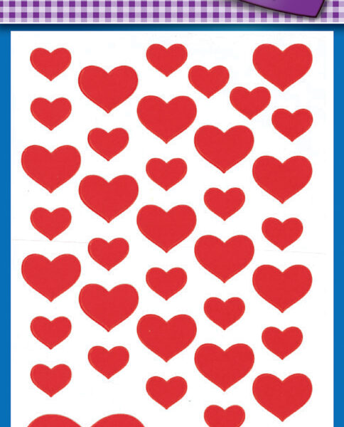 Avery Zelfklevende Hartstickers Creatief