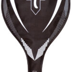 Talbot 3/4 badmintonrakettas, zwart/wit.