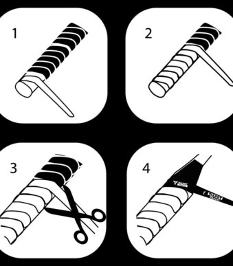 Talbot vat ruwgrip, set van 3