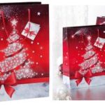 Kerstcadeauzakje 'Sparkling Tree', klein