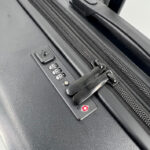 Reiskoffer set, 50% gerecycled ABS, set van 3, zwart