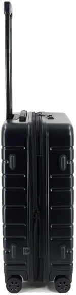 JSA Reisetrolley, 50% gerecyclede ABS, maat M, zwart Dutch: JSA Reistrolley, 50% gerecycled ABS, ma