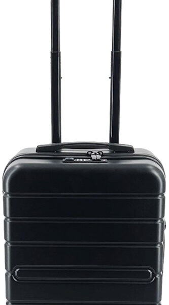 JSA Reistrolley, 50% gerecycled ABS, maat S, zwart