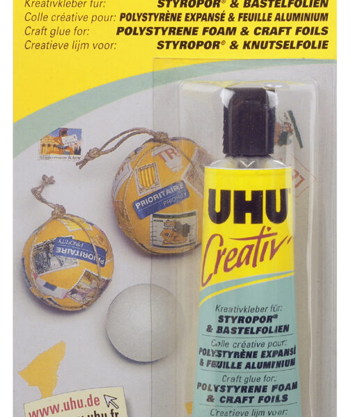 UHU Speciale lijm voor piepschuim en knutselfolie