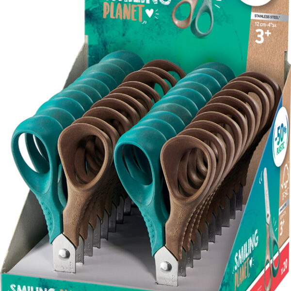 Maped Knutselschaar Blije Planeet, rond, display van 20 stuks