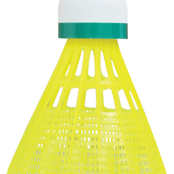 Badmintonshuttle Tech 350, langzaam, geel/groen