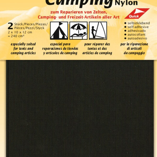 Zelflklevende nylon-reparatievellen voor tenten, bruin