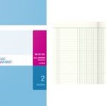 Koningskroon & Eberhard tweekolomsnotitieblok A5-formaat, 288 pagina's