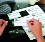 AVERY - Naambadge met combi-klem - 90 x 54 mm