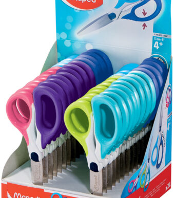 Maped Knutselschaar Sensoft, Lengte: 130 mm, Displayverpakking 24 stuks