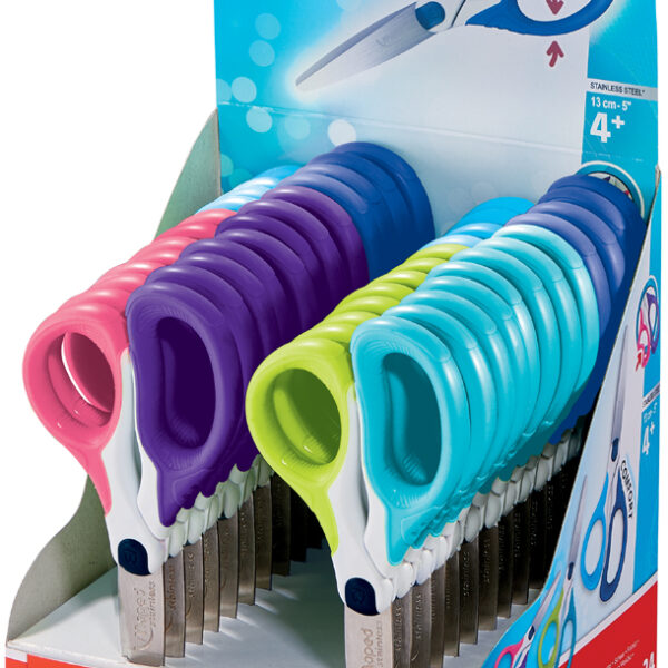 Maped Knutselschaar Sensoft, Lengte: 130 mm, Displayverpakking 24 stuks