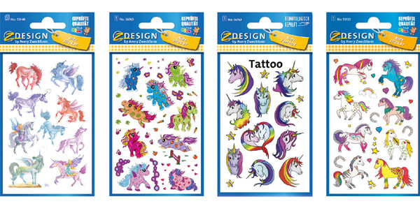 Avery Creatief Eenhoorn/Paard Assortiment